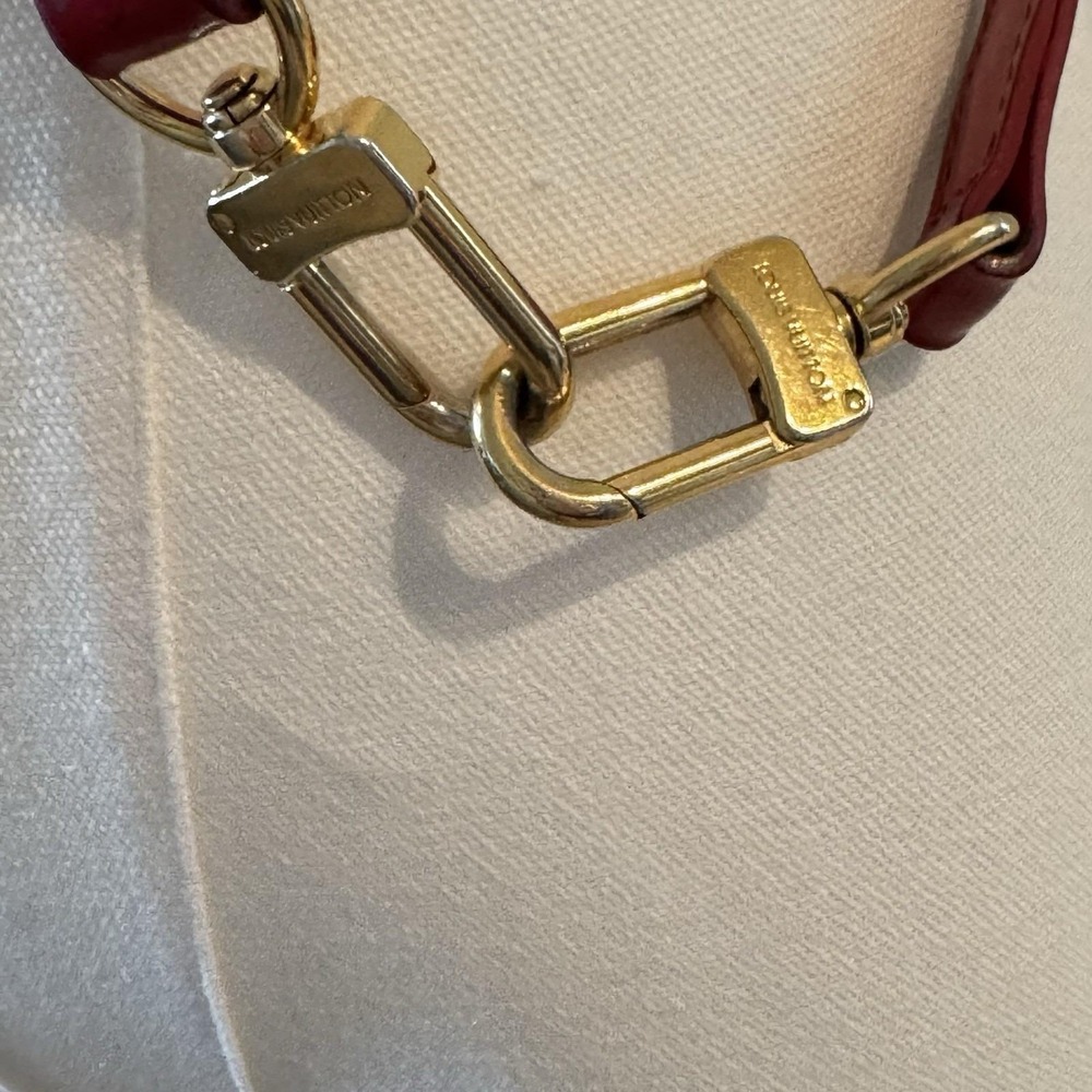 Louis Vuitton Red Epi Adjustable Shoulder Strap Crossbody Strap Vintage - Picture 8 of 16